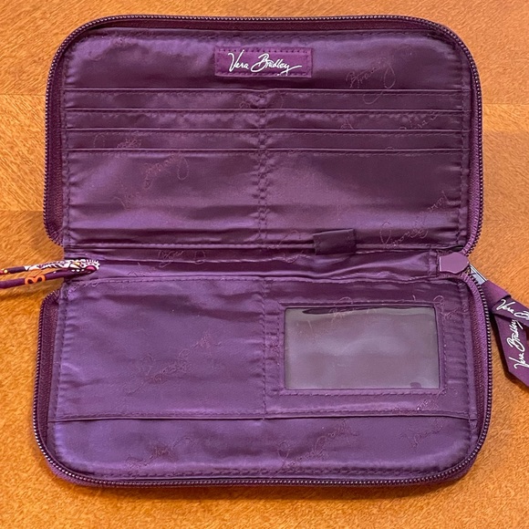 Vera Bradley Convertible Wallet/Wristlet Safari Sunset - Picture 7 of 9